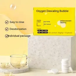 Bubble Active Oxygen Descaling Effervescent Tablets Tableware Scavenging Agent Cleaning Tea Stain Artifact