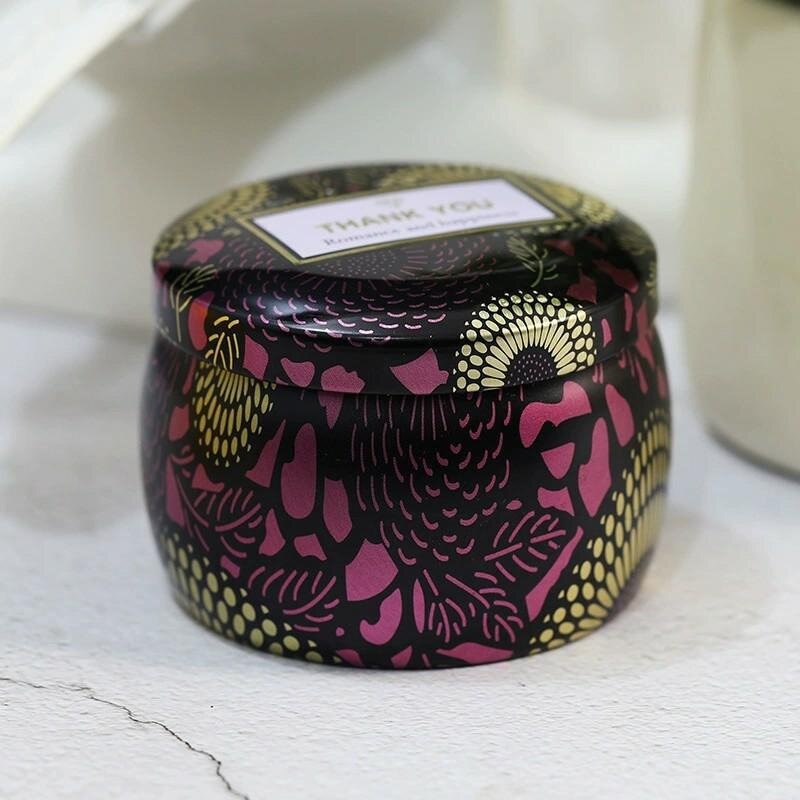 Household Fashion Personality 4oz Drum Jar