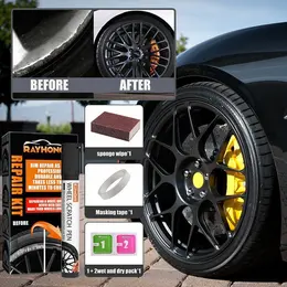 Universal Black Paint Car Alloy Wheel Repair Adhesive