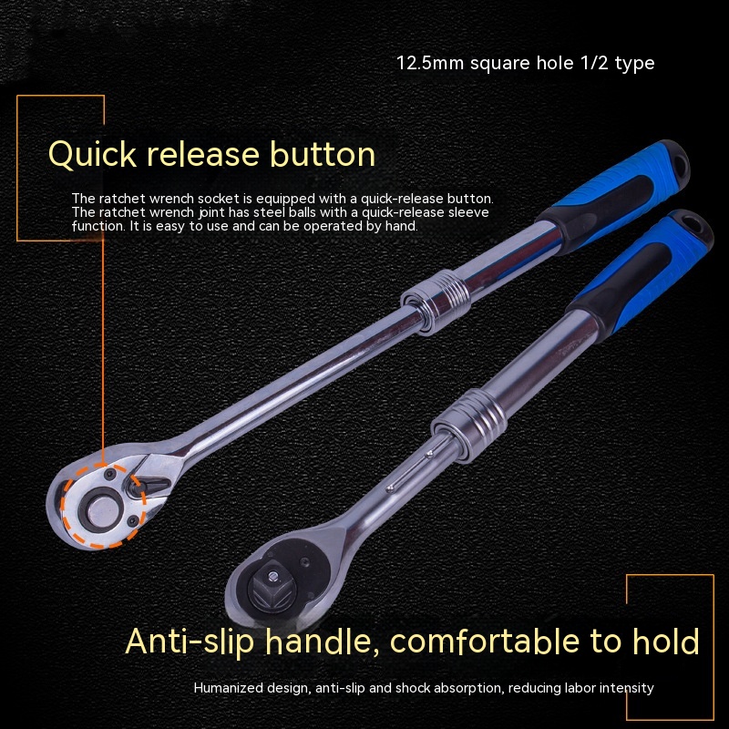 Main product image of 72-Tooth Telescopic Reversible Ratchet Wrench