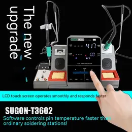 Digital Display Soldering Station with Thermostatic Iron