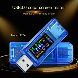AT34 Digital Voltmeter USB Charger Detection Instrument