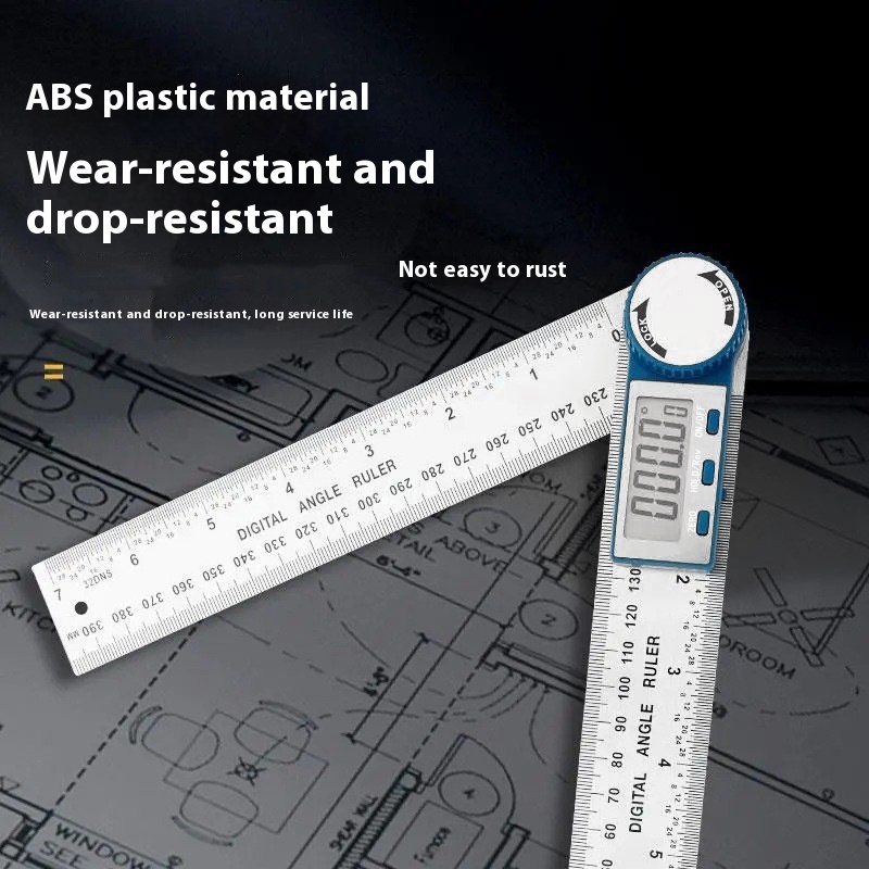 Main product image of Electronic Digital Display ABS Plastic Angle Ruler, 360 Degree