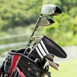 Club Head Cover Golf Push Rod Case PU Cue Sleeve Supplies