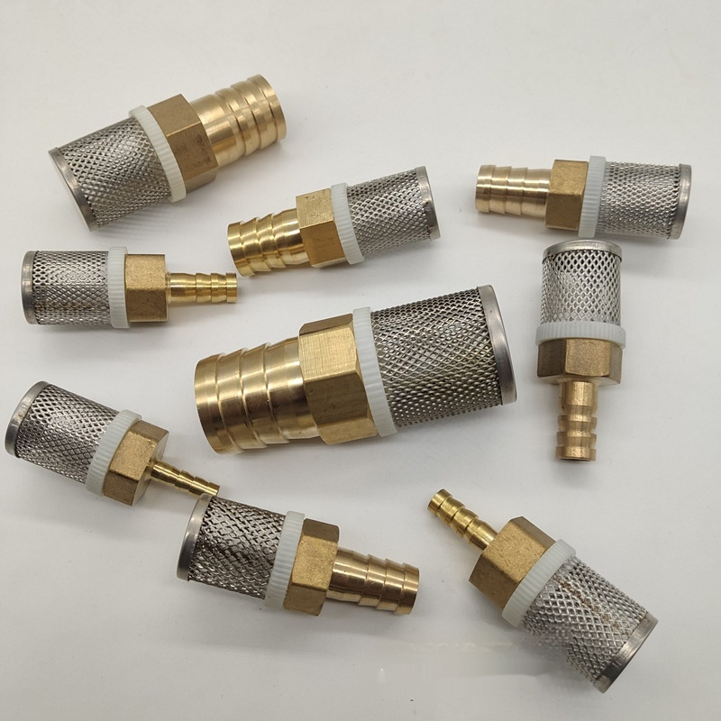 4 Points 6 Points 1 Inch Soft Water Pipe Filter Filter Water For Fish Tank Impurities Filter Screen Oil Filter Connector
