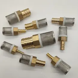 4 Points 6 Points 1 Inch Soft Water Pipe Filter Filter Water For Fish Tank Impurities Filter Screen Oil Filter Connector