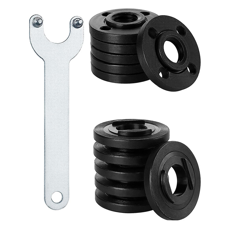 Cross-border Angle Grinder Press Plate Flange Nut 58iM14 Corner Accessories