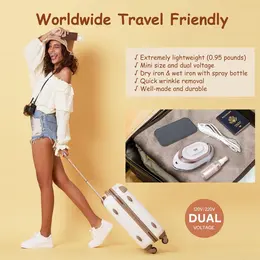 Newbealer Travel Iron With Dual Voltage 120V220V Lightwei