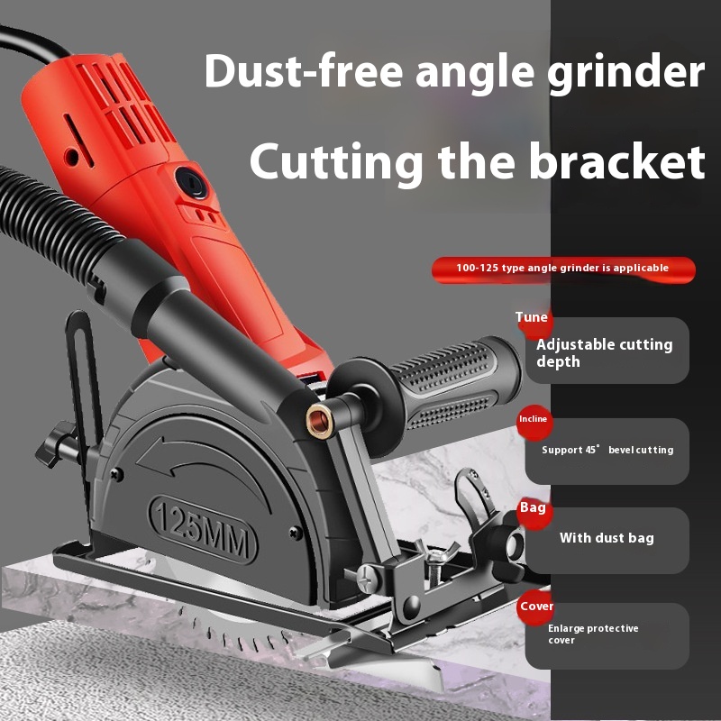 Factory Wholesale Eight Generation Angle Grinder Accessories Dust-free Bracket Multi-functional Metal Base