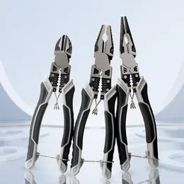 Product image of Factory Wholesale Vice Electrician Wire Cutter Tiger Plier Slanting Forceps 3-piece Multi-functional Home Use Set