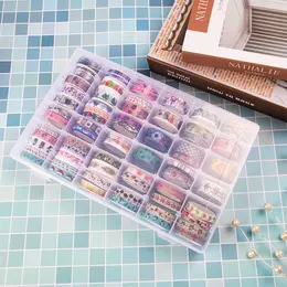 Cross-border 36 Grid Plastic Storage Box Craft Beads