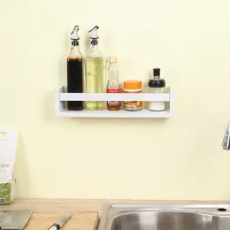 Kitchen Storage Rack Seasoning Wall Mounted Non Perforated
