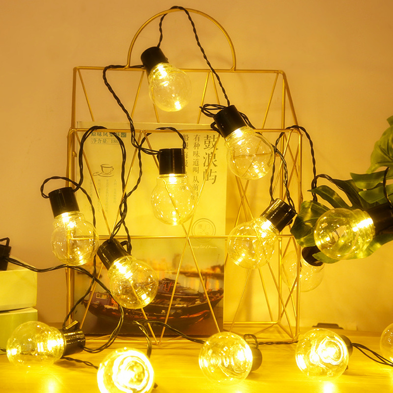 Can Connect Outdoor LED Bulb Light String
