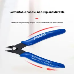 Industrial Grade Slanting Forceps DIY Handmade Plastic Cape Electronic Pliers