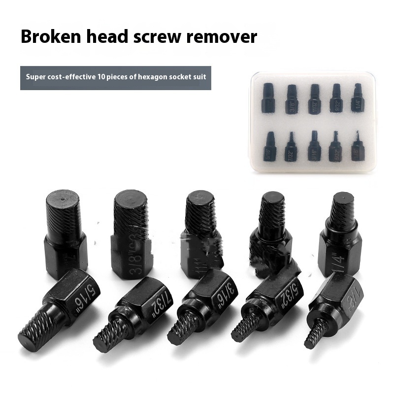 Household Hardware Tools 10-piece Set Broken Stud Spanner
