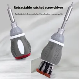 Product image of Ratchet Screwdriver Set Retractable Adjustable Length Multifunctional Screwdriver