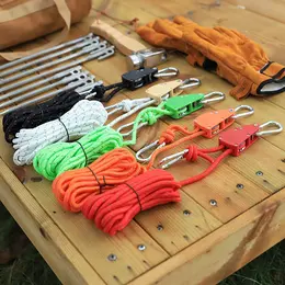 Outdoor Tent Windproof Rope Skylight Reflective Rope Pulley