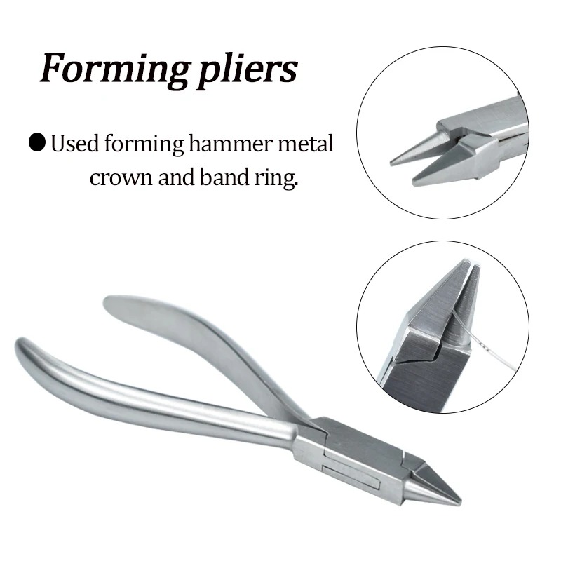 Dental Stainless Steel Filament Bending Forming Pliers