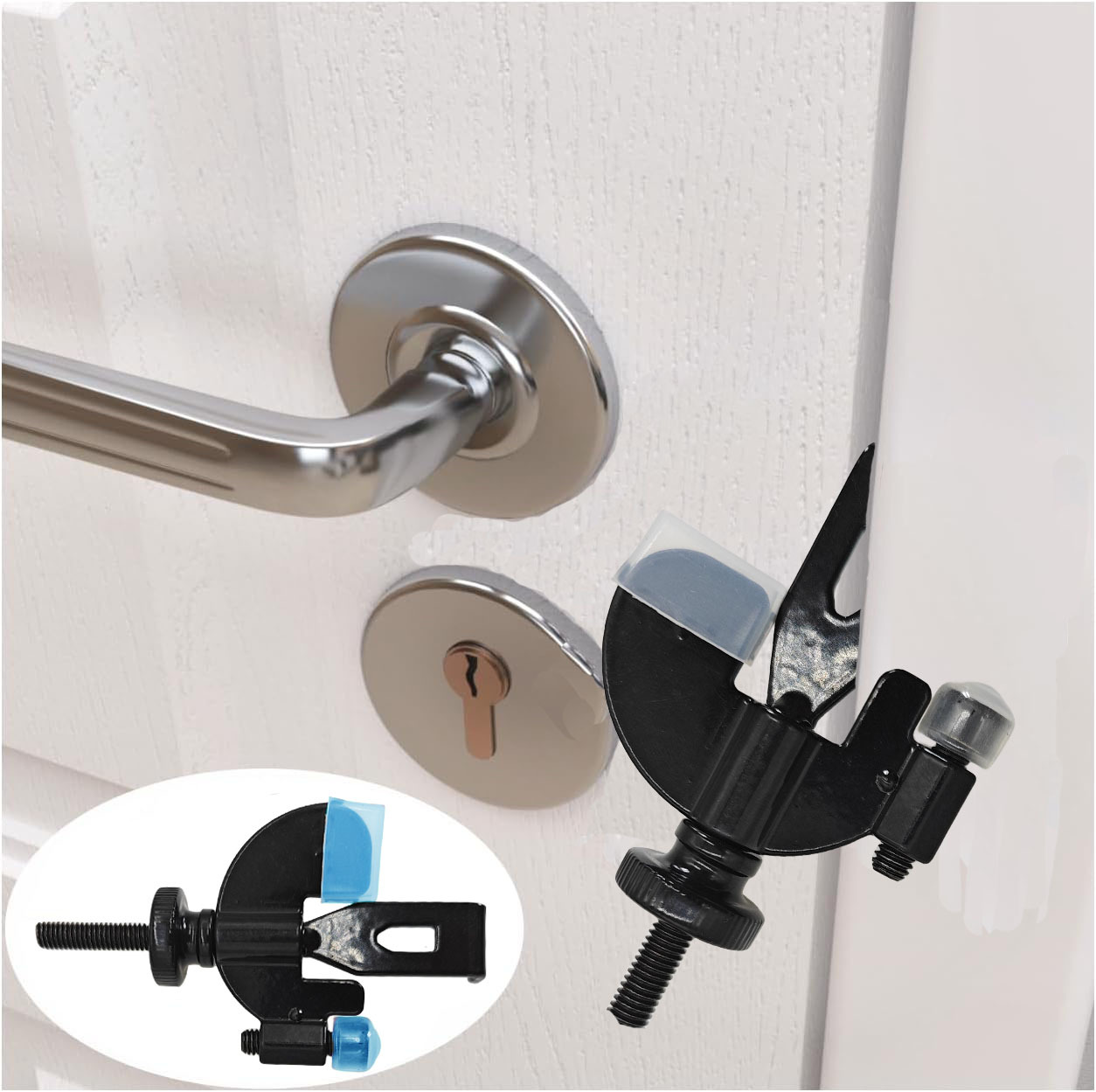Door Stopper Portable Models Portable Anti-wolf Anti-theft Girl Female Living Alone Security Artifact
