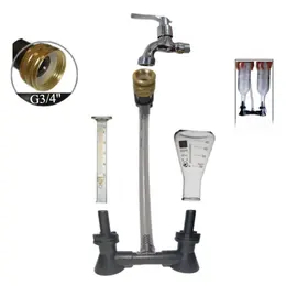Bottle Washing Device Bottle Cleaning Machine A Narrow Mouthed Bottle Cleaning Device