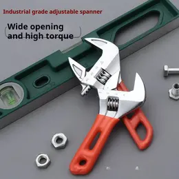 Multi Functional Portable Large Opening Short Handle Adjustable Wrench