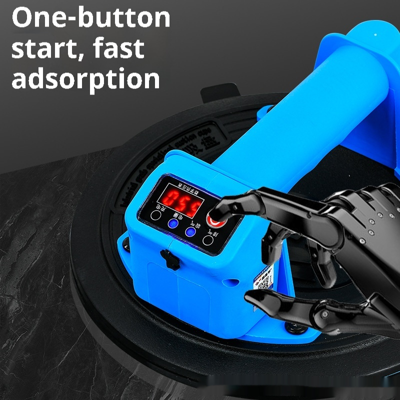 Super Easy Flat Tile Suction Cup Vacuum Electric Industrial Grade Strong Large Plate Tile Glass Heavy Duty Handling Sucker