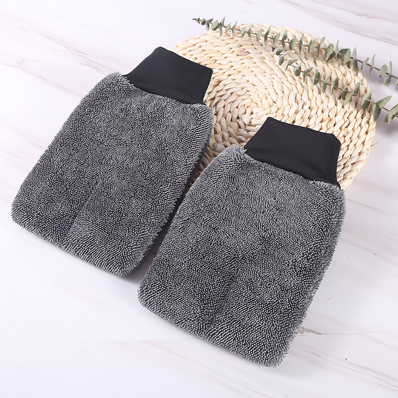 Gloves Car Cleaning Cloth Small Braid Twisted Cloth Microfiber