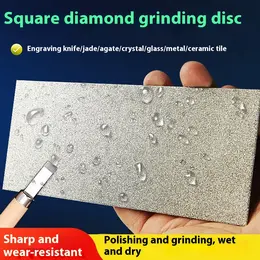 Diamond Grinding Blade Rectangular Silicon Carbide Plate Frosted
