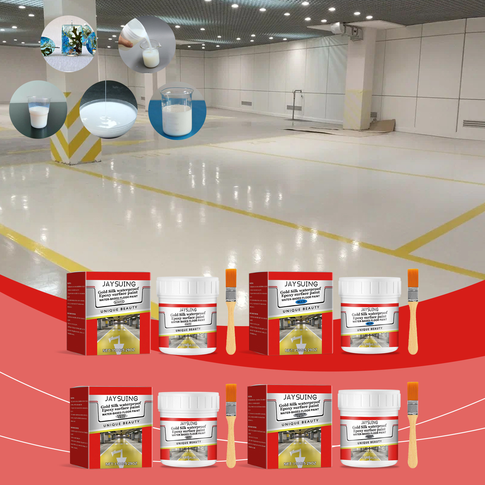 Household Wall Waterproof Epoxy Floor Paint
