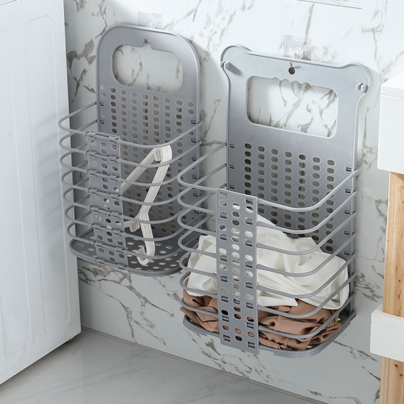 Household Foldable Wall Hanging Storage Basket