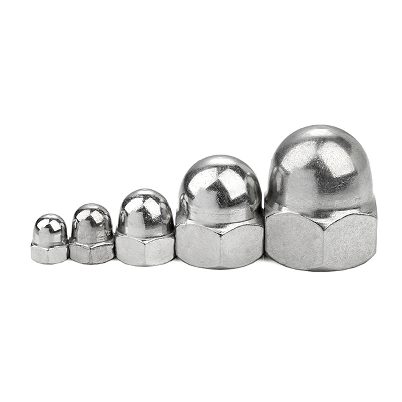 Integrated Cap Semicircle Ball Nut Screw Cap