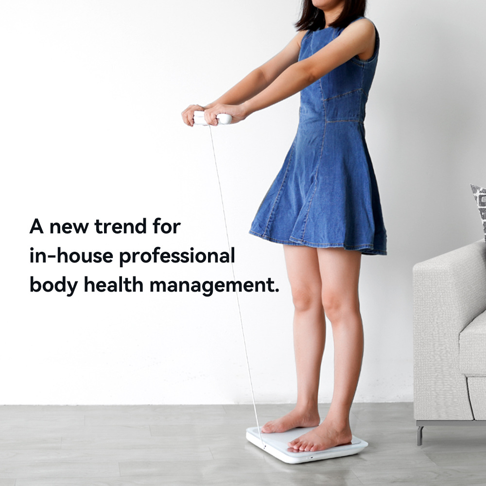 Intelligent Eight-electrode Body Fat Scale, High-precision Professional Body Fat Scale