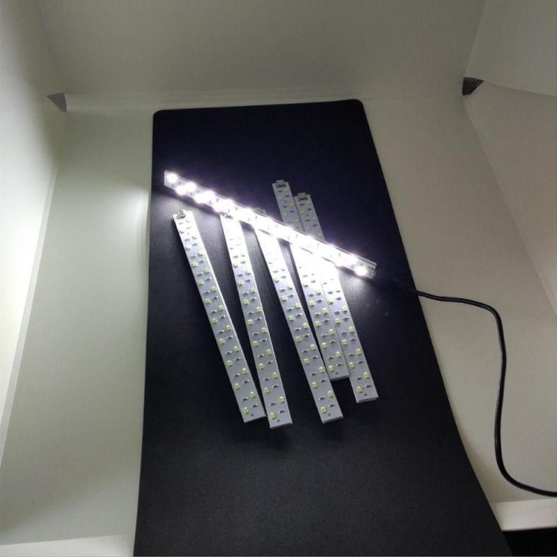 Folding Portable LED 20cm Light Bar Mini Studio Softbox