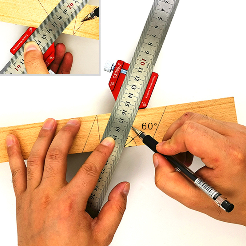 CX300-2 Woodworking Lineation Ruler Measuring Tool