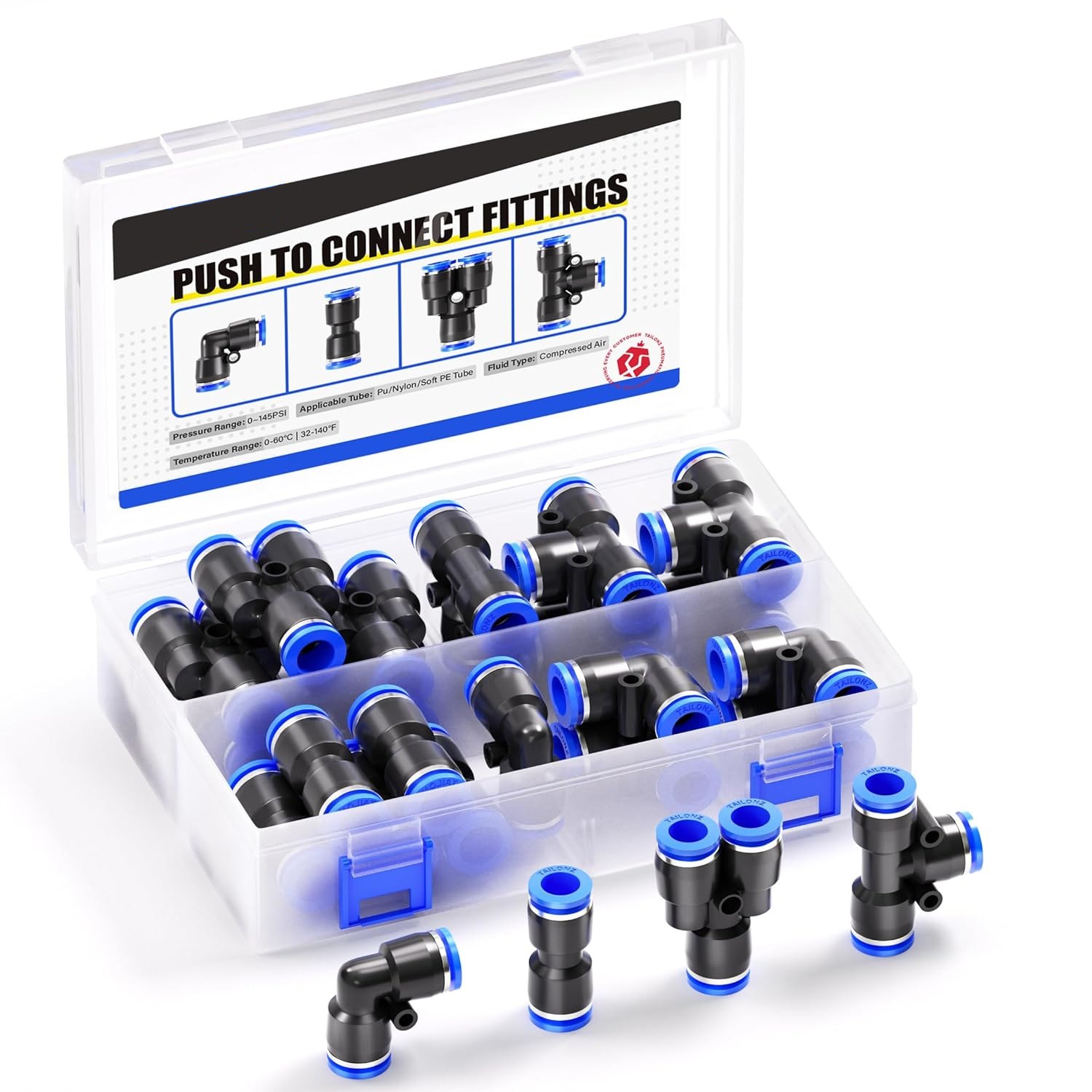 8mm Pneumatic Fast Connector Accessories