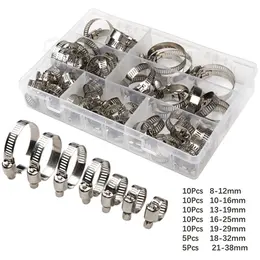 Product image of Stainless Steel Clamp Joint 8-38mm Set