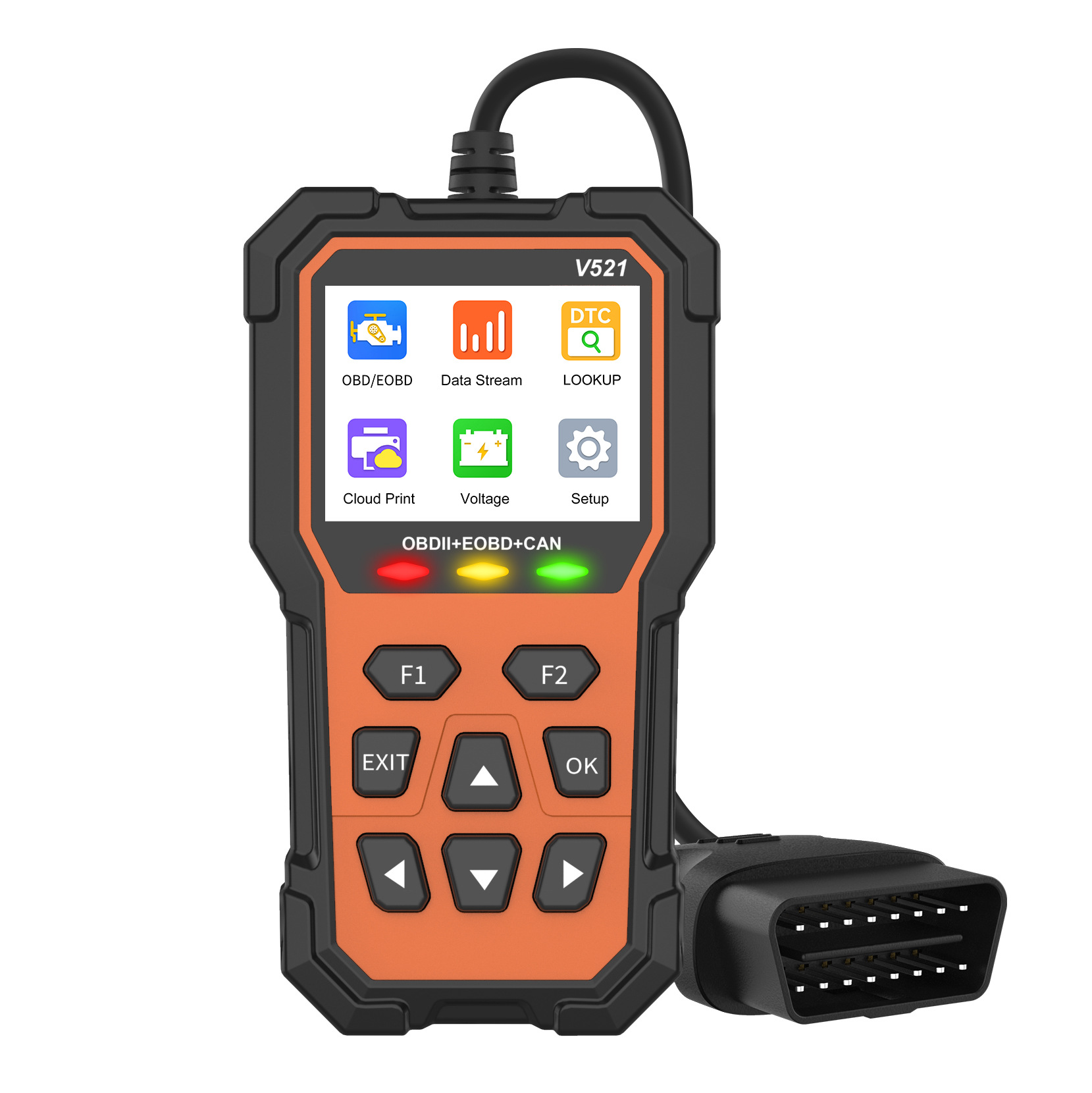 Cloud Print With Authentication Automobile Malfunction Diagnosis Instrument