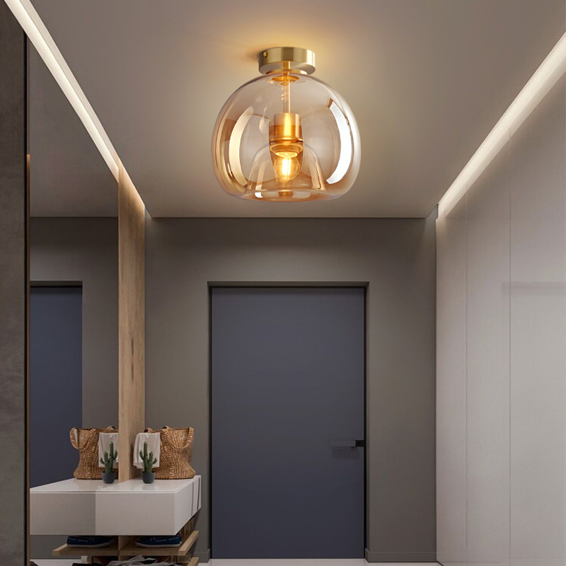 Living Room Simple Modern Creative Aisle Bedroom Art Ceiling Lamp