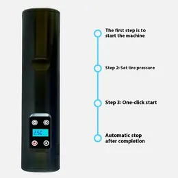 Car Smart Portable Wireless Household Tire Charging Cylinder Motorcycle