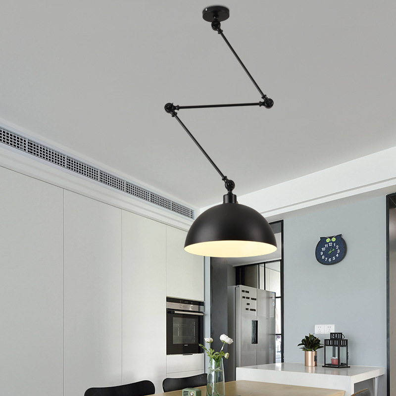 Simple And Adjustable Lamp Creative Dining Room Bedroom Collapsible Chandelier