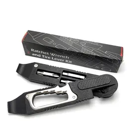 Product image of Tire Repair Multifunctional Pry Tire Bar Ratchet Wrench Multifunctional Tool Bicycle Repair And Carrying Tool