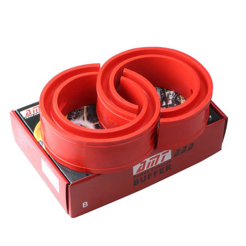 Red Buffer Rubber Shock Absorber Spring Buffer Cushion Heightened Chassis Car Shock Absorber AMT