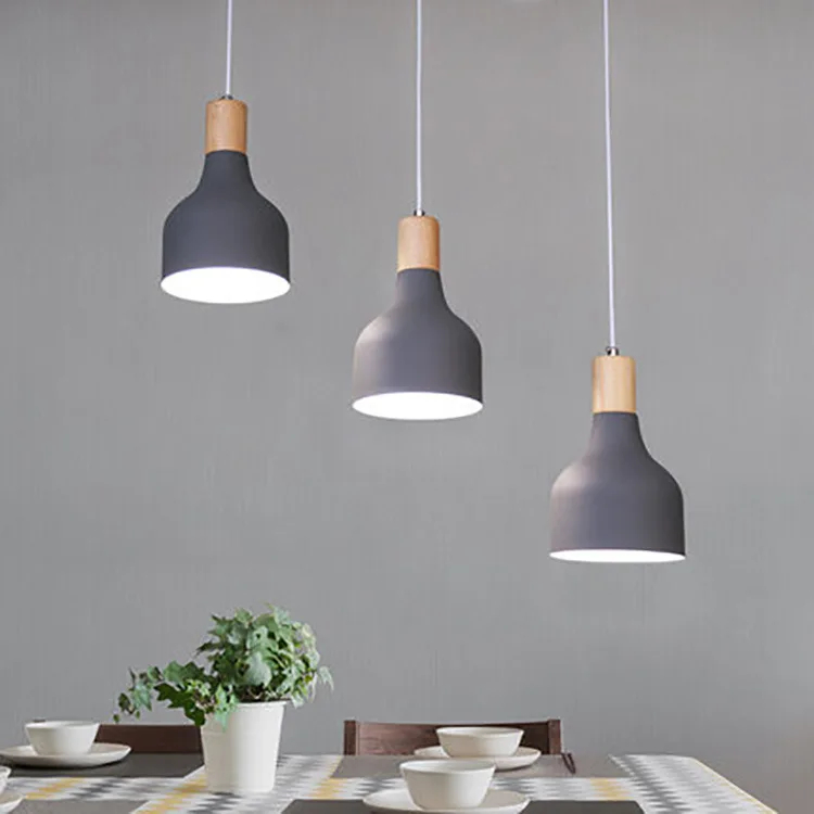 Home Wrought Iron Restaurant Ideas Retro Single-head Droplight