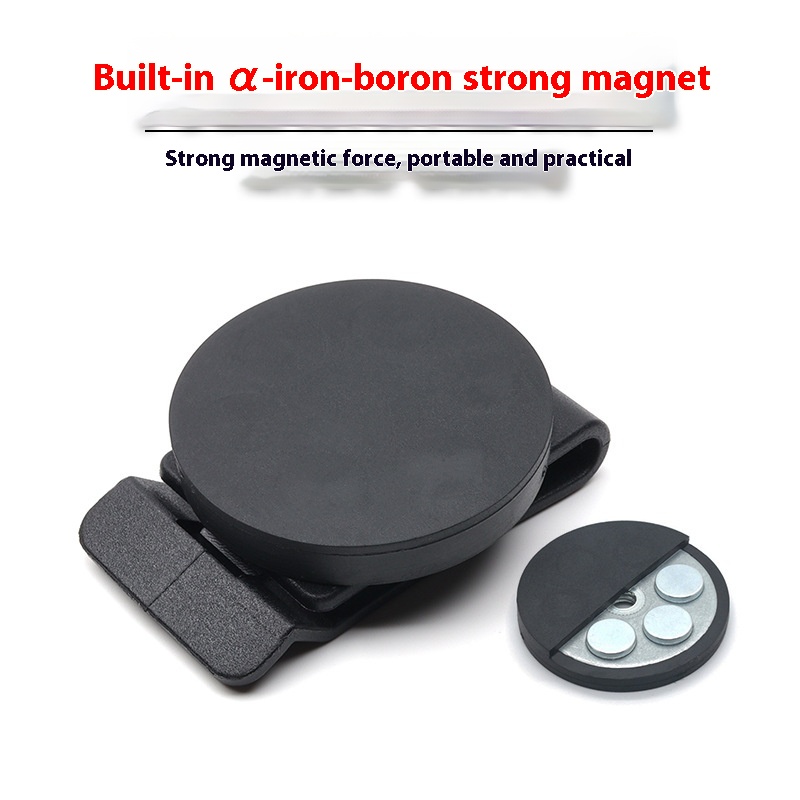 Waist Belt Clip Strong Magnetic Sucker Belt Clamp Hardware Tool Storage