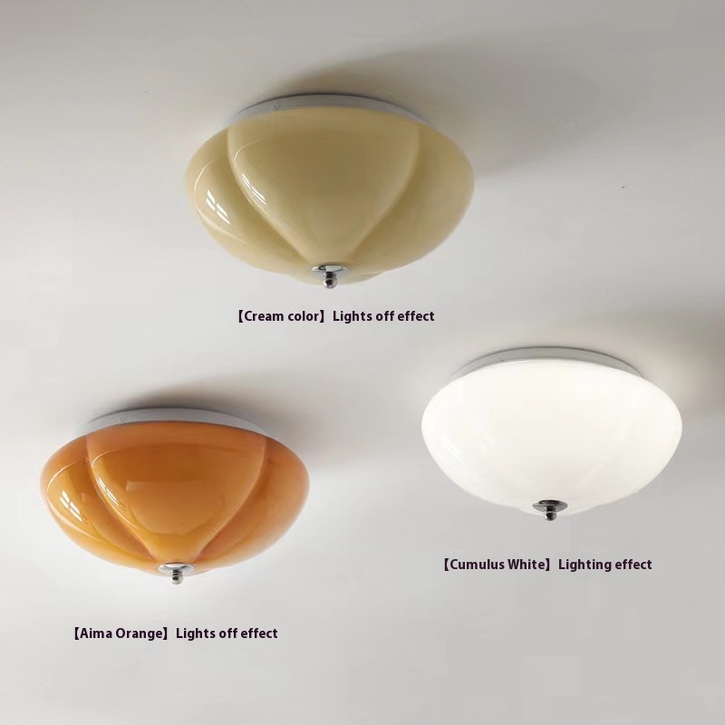 Ceiling Lamp Living Room Glass Simplicity Bedroom Light