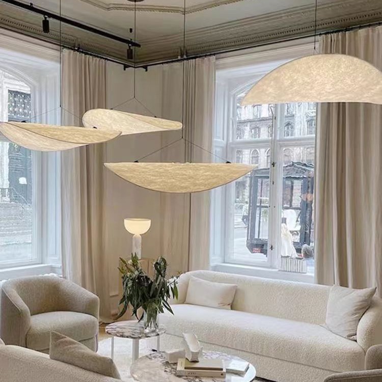 Japanese Style Silk Style Restaurant Lamp In The Living Room