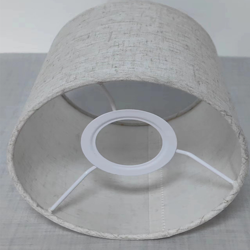 Simple Square Linen Fabric Desk Lamp Lampshade