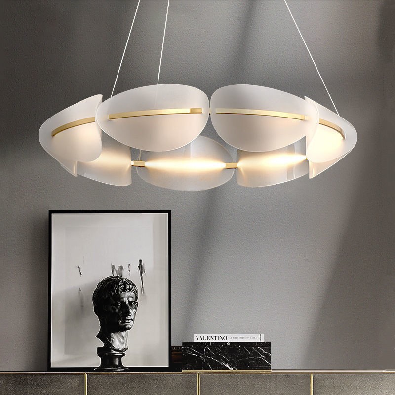 Living Room Chandelier Dining Room And Study Room Ring Lamp