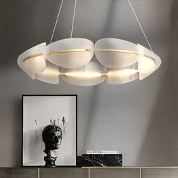 Living Room Chandelier Dining Room And Study Room Ring Lamp
