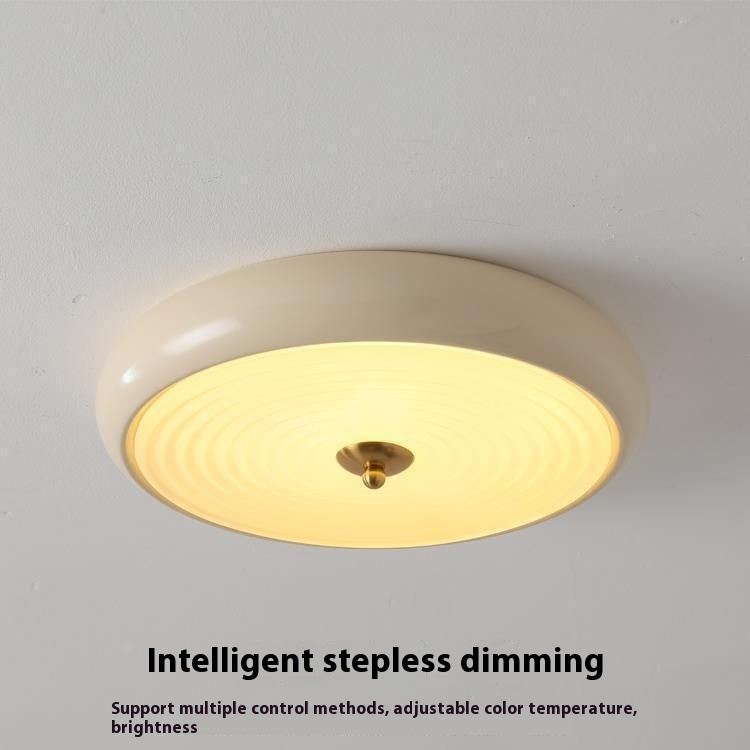 Full Spectrum French Cream Bedroom Ceiling Lamp